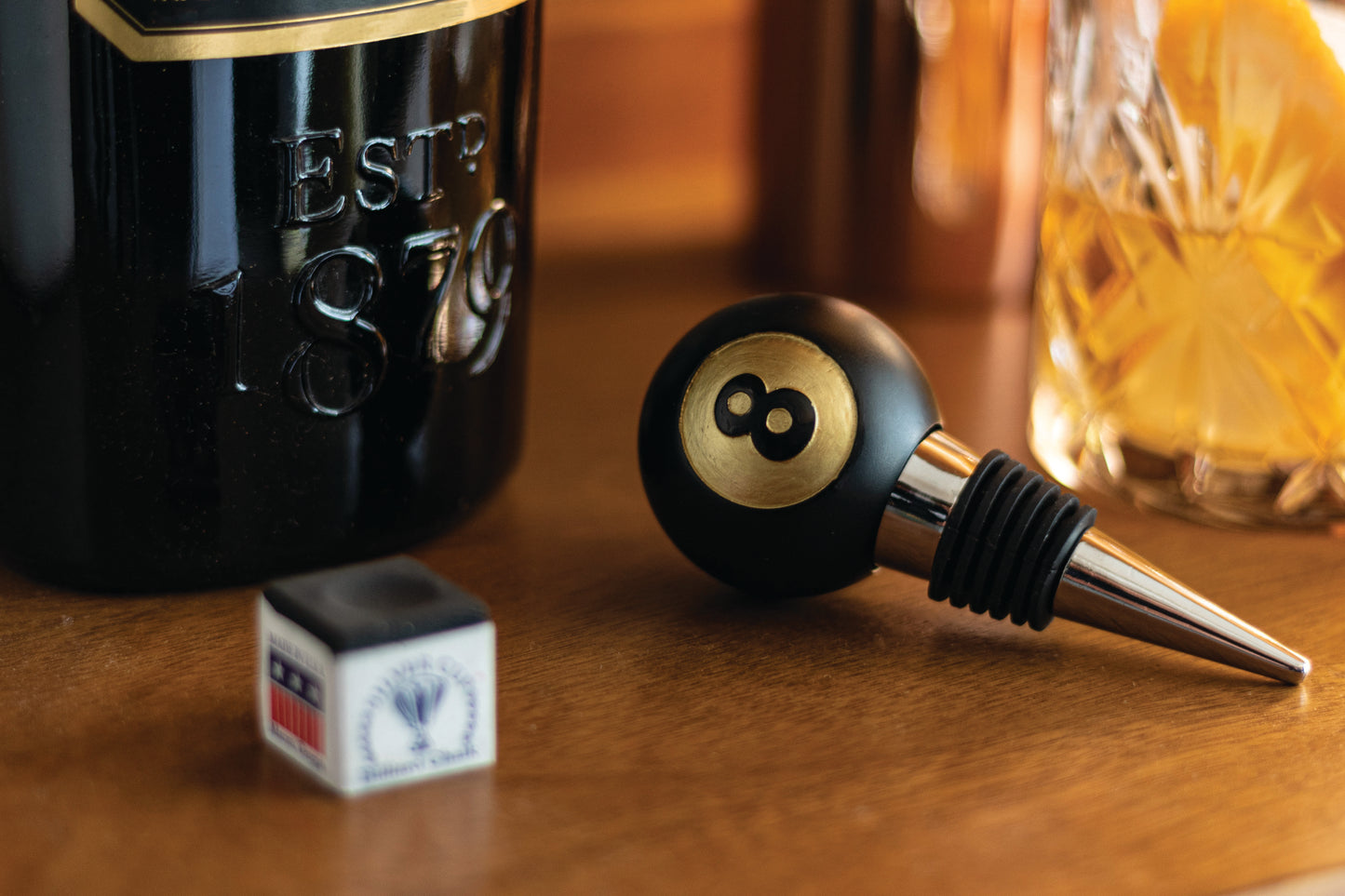8-Ball Bottle Stopper - Drinks Break | Suck UK