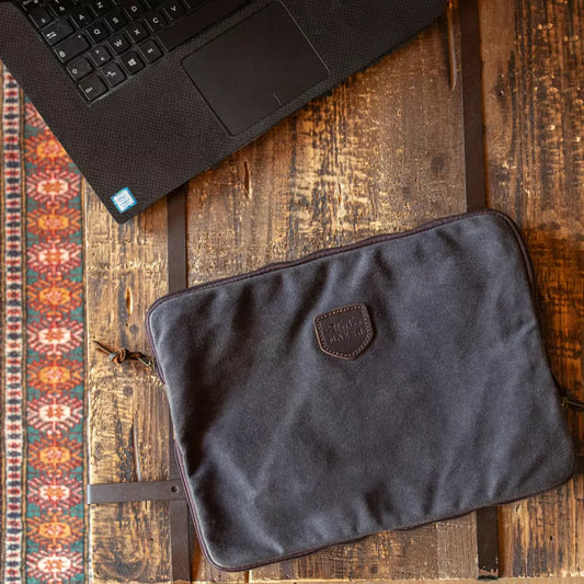 Laptop sleeve Paxson - 15/15.6" - charcoal | Alaskan Maker - de inKijk