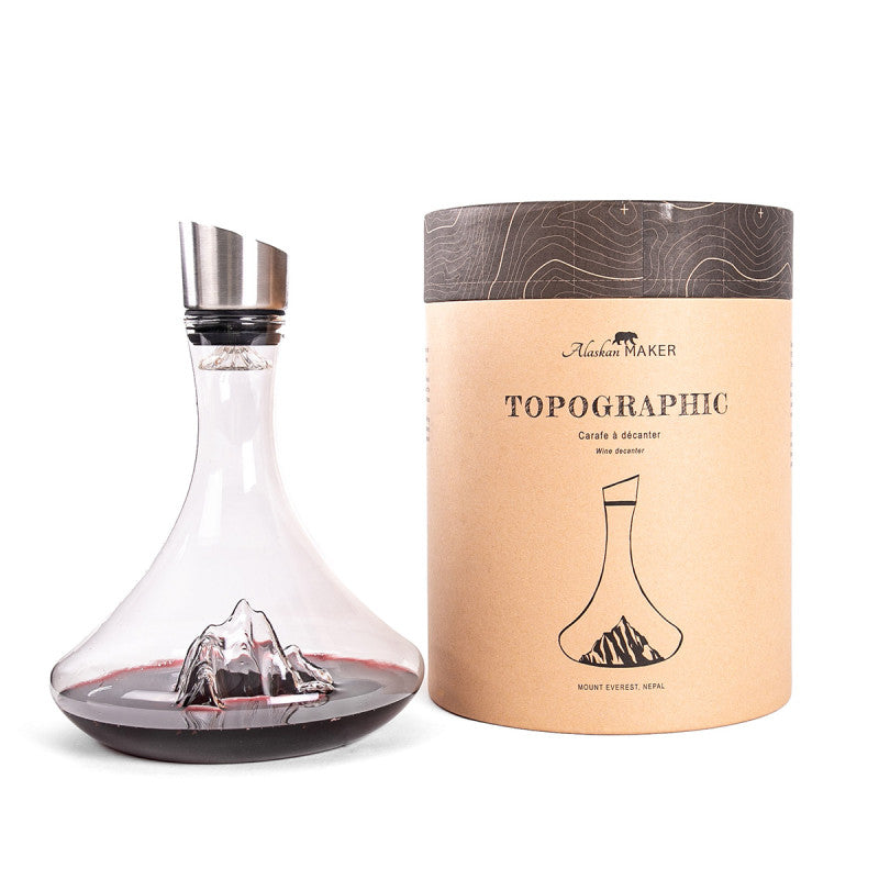 Wine decanter - Mount Everest | Alaskan Maker
