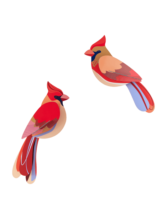 Cardinals - muurdecoratie | Studio Roof - de inKijk