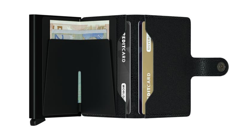 Mini wallet - Crisple black | Secrid - de inKijk