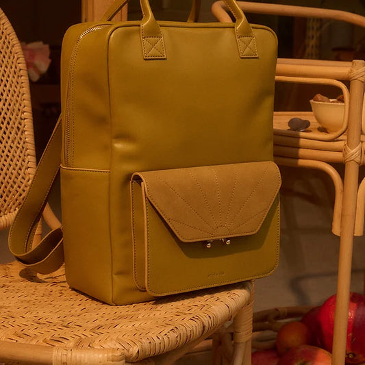 Backpack - ton sur ton - costa green | Sticky Sis - de inKijk