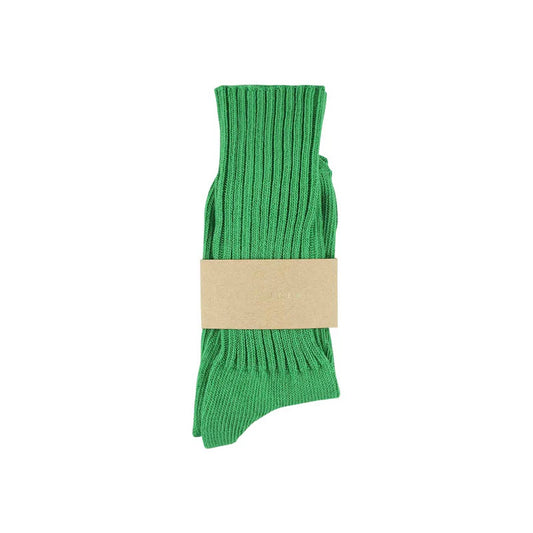 Women Crew Socks - Bright Green | Escuyer - de inKijk