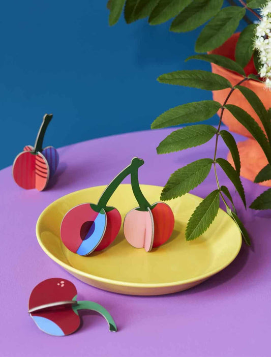 Cherries, pop-out card | Studio Roof - de inKijk