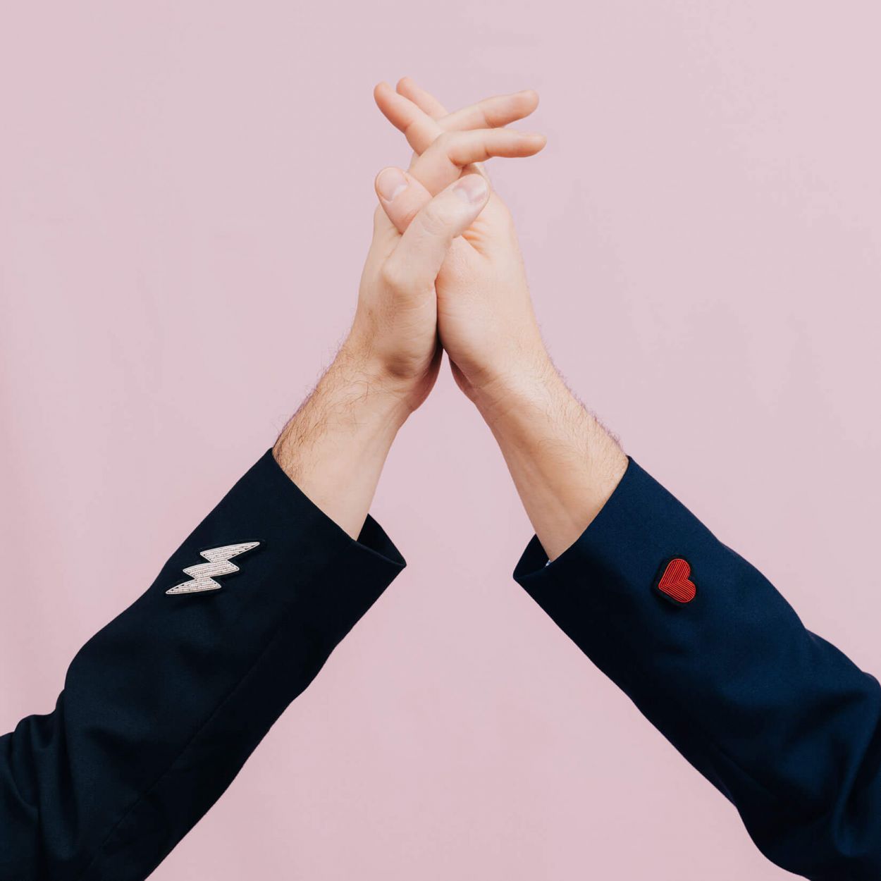 Broche - Pink Heart | Macon et Lesquoy