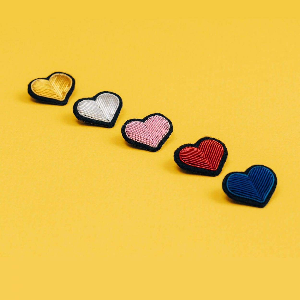 Broche - Pink Heart | Macon et Lesquoy