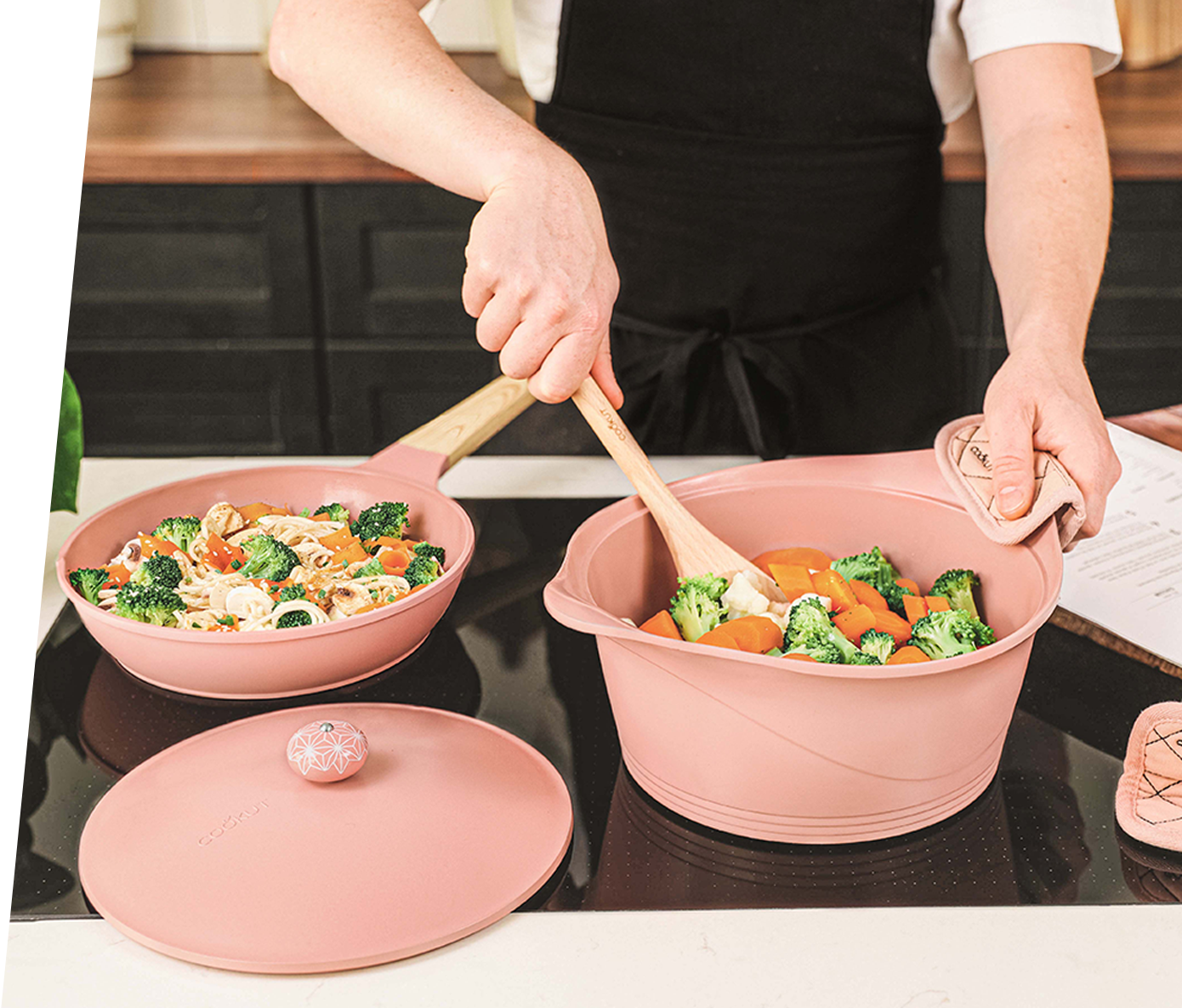 L'incroyable Cocotte kookpot - 28 cm - roze | Cookut