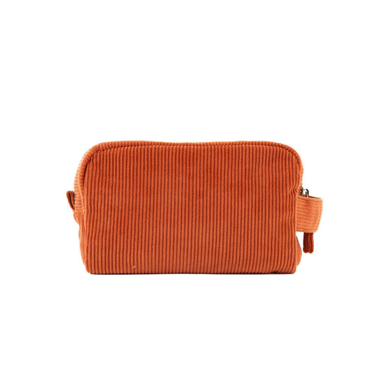 Toiletry bag corduroy willow - rust | Alaskan Maker - de inKijk