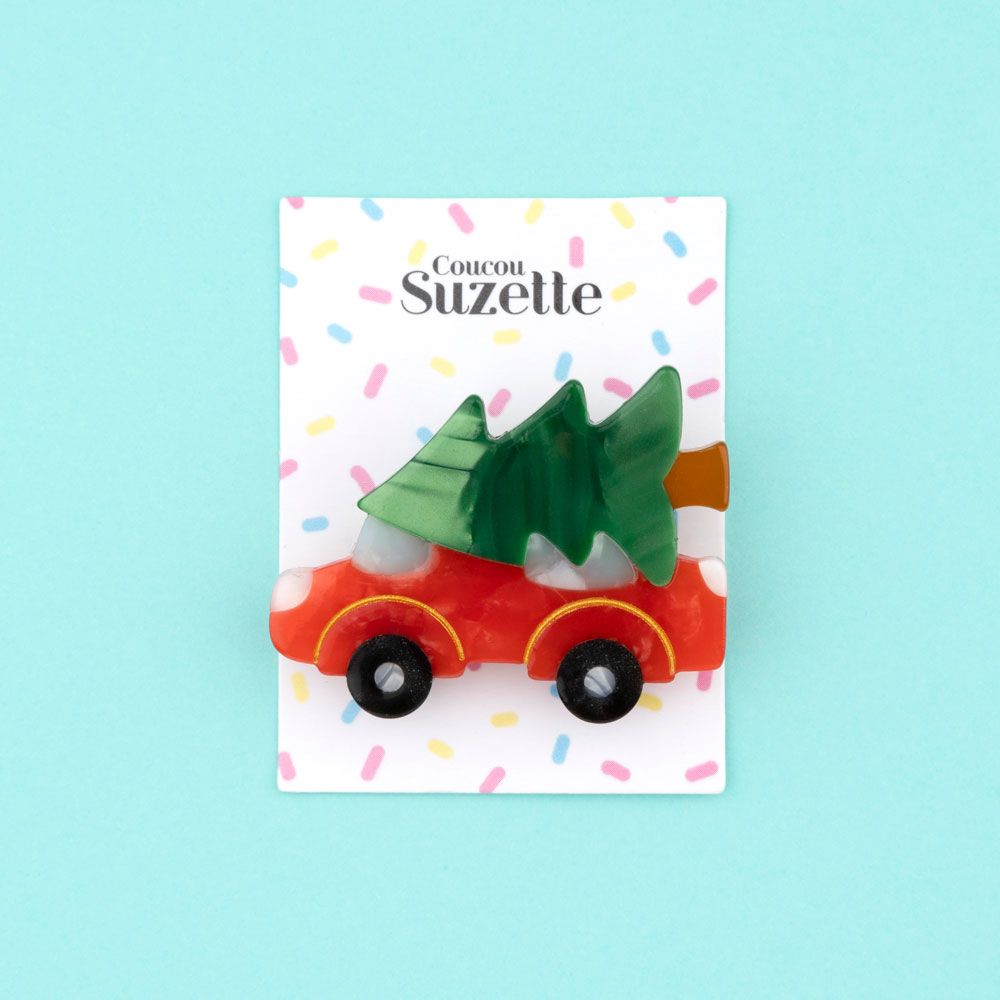 Christmas Car - Hair Clip | Coucou Suzette