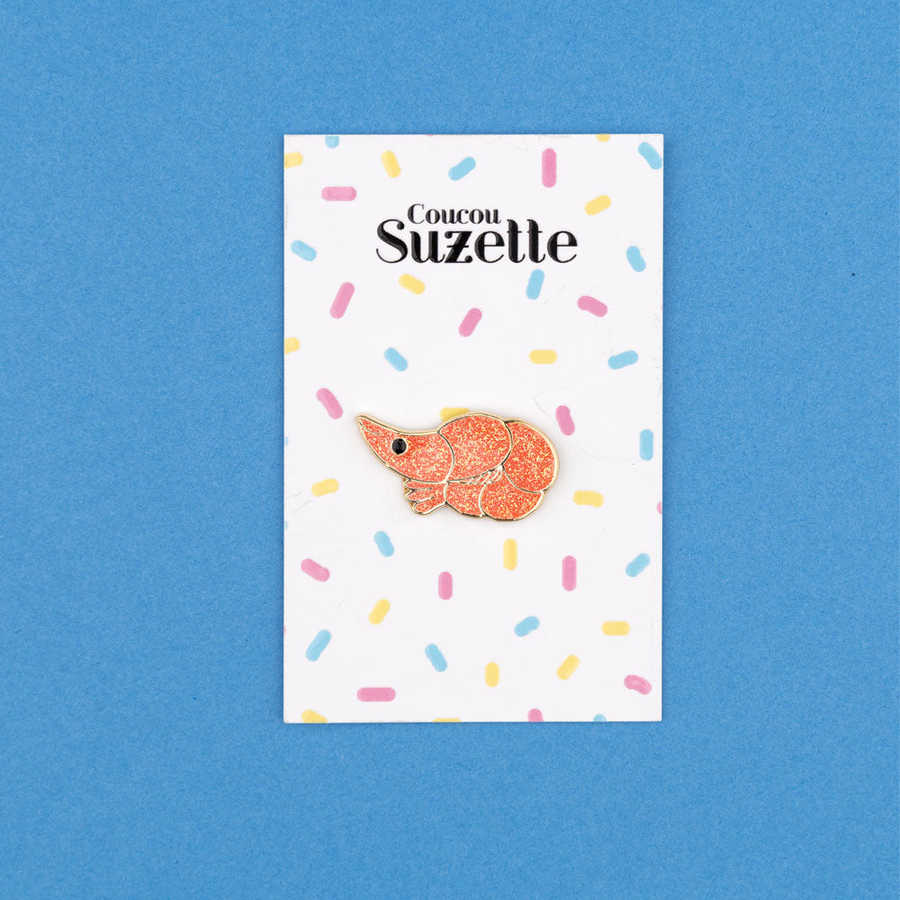 Shrimp pin | Coucou Suzette
