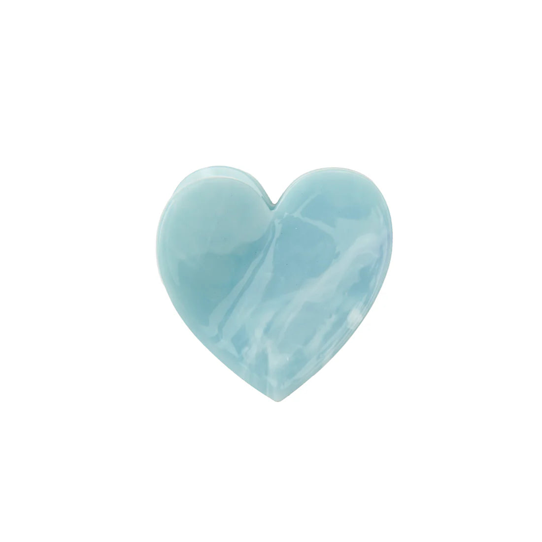 blue heart hair claw - coucou suzette
