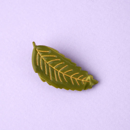 Chestnut leaf - hair clip | Coucou Suzette - de inKijk