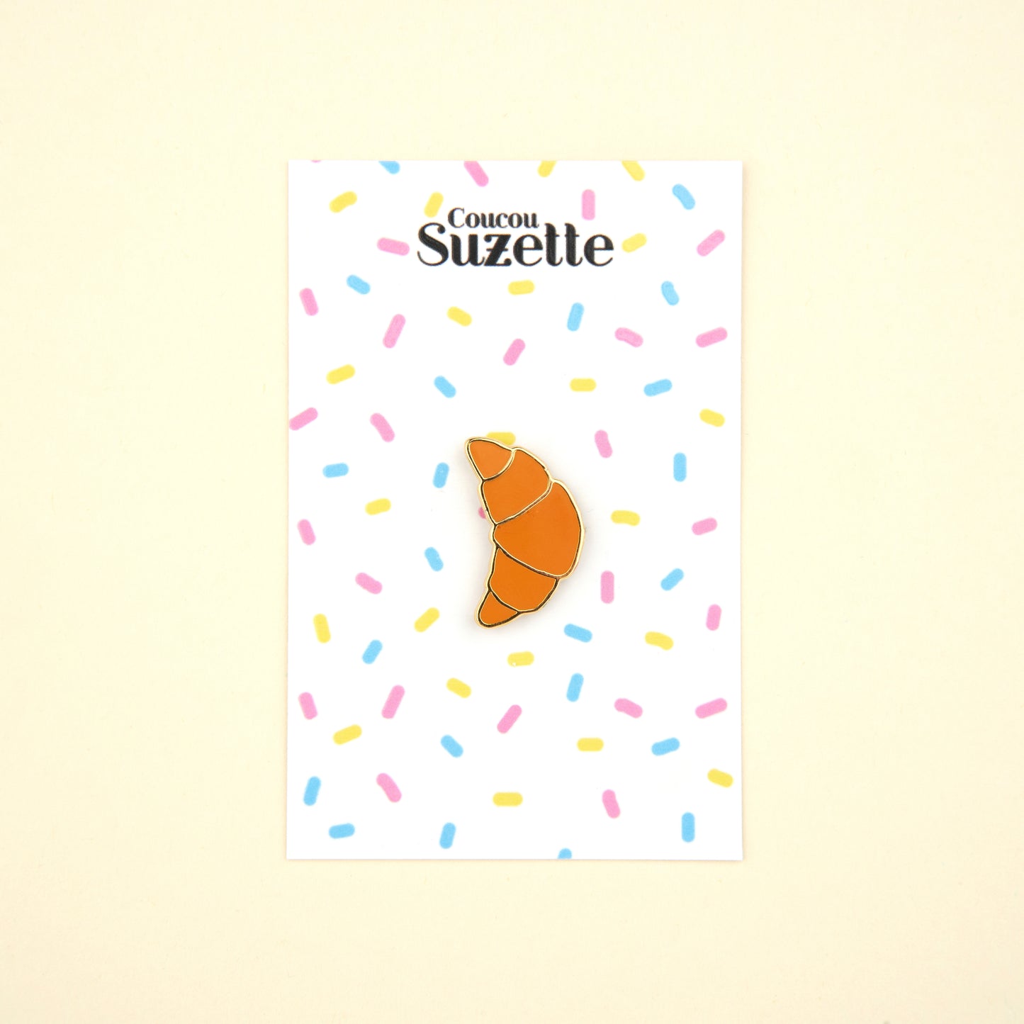 Croissant pin | Coucou Suzette