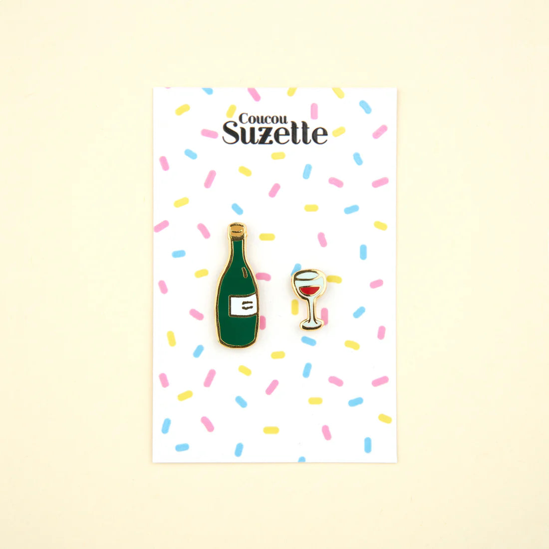 Wine pins set | Coucou Suzette
