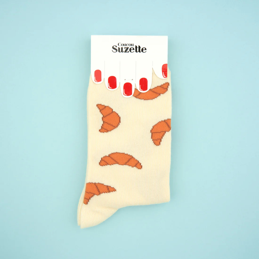 Croissant Socks | Coucou Suzette