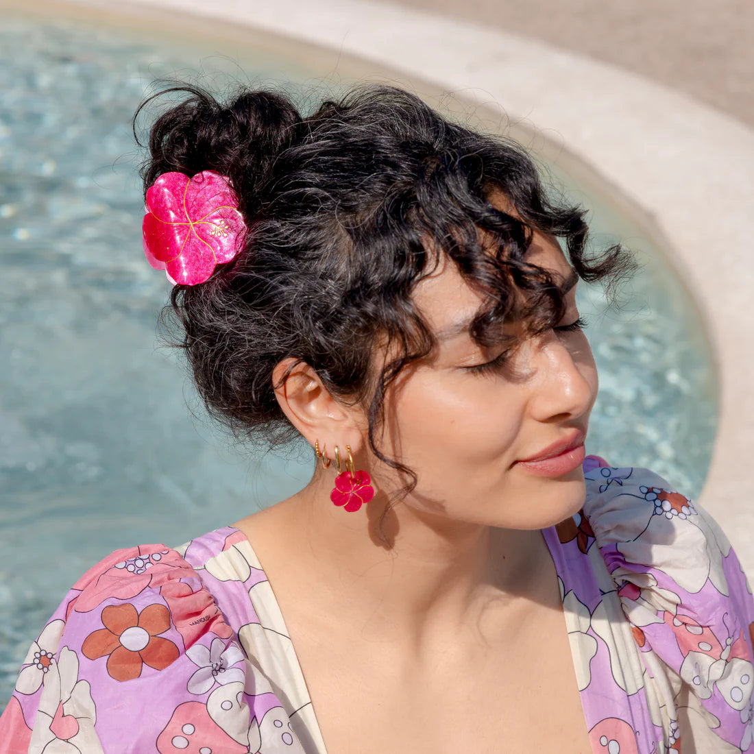 Hibiscus hair claw | Coucou Suzette