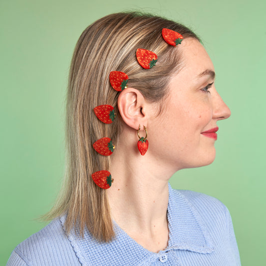 Strawberry - Hair Clip | Coucou Suzette
