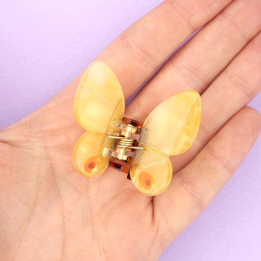 Yellow Butterfly - mini hair claw | Coucou Suzette