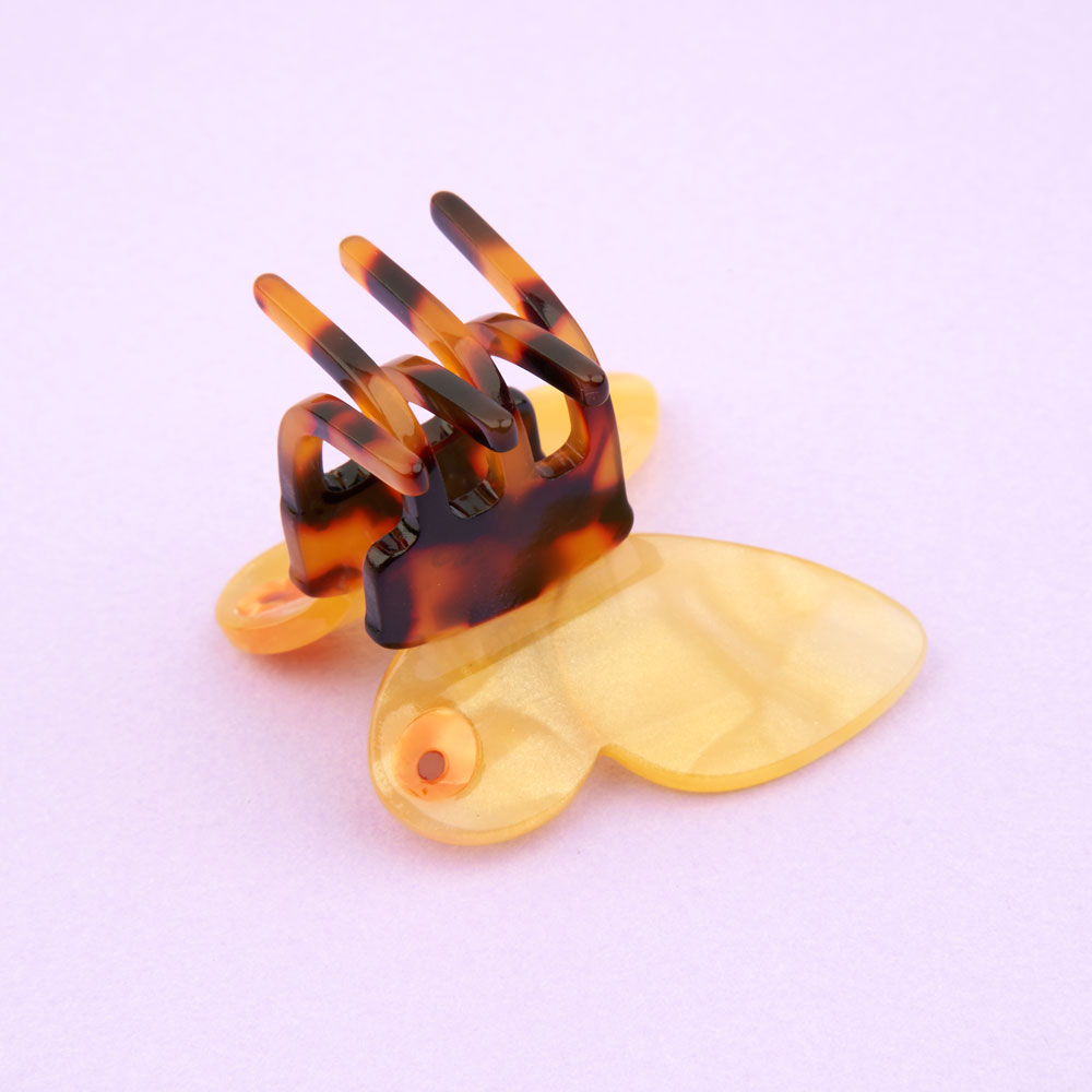 Yellow Butterfly - mini hair claw | Coucou Suzette