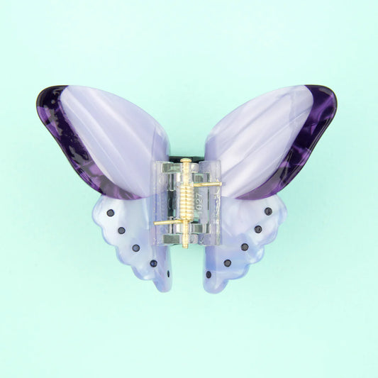 Purple butterfly hair claw - coucou suzette