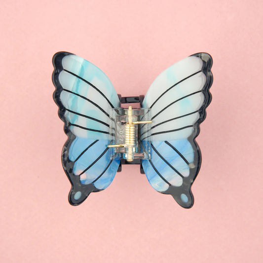 blue butterfly hair claw - coucou suzette