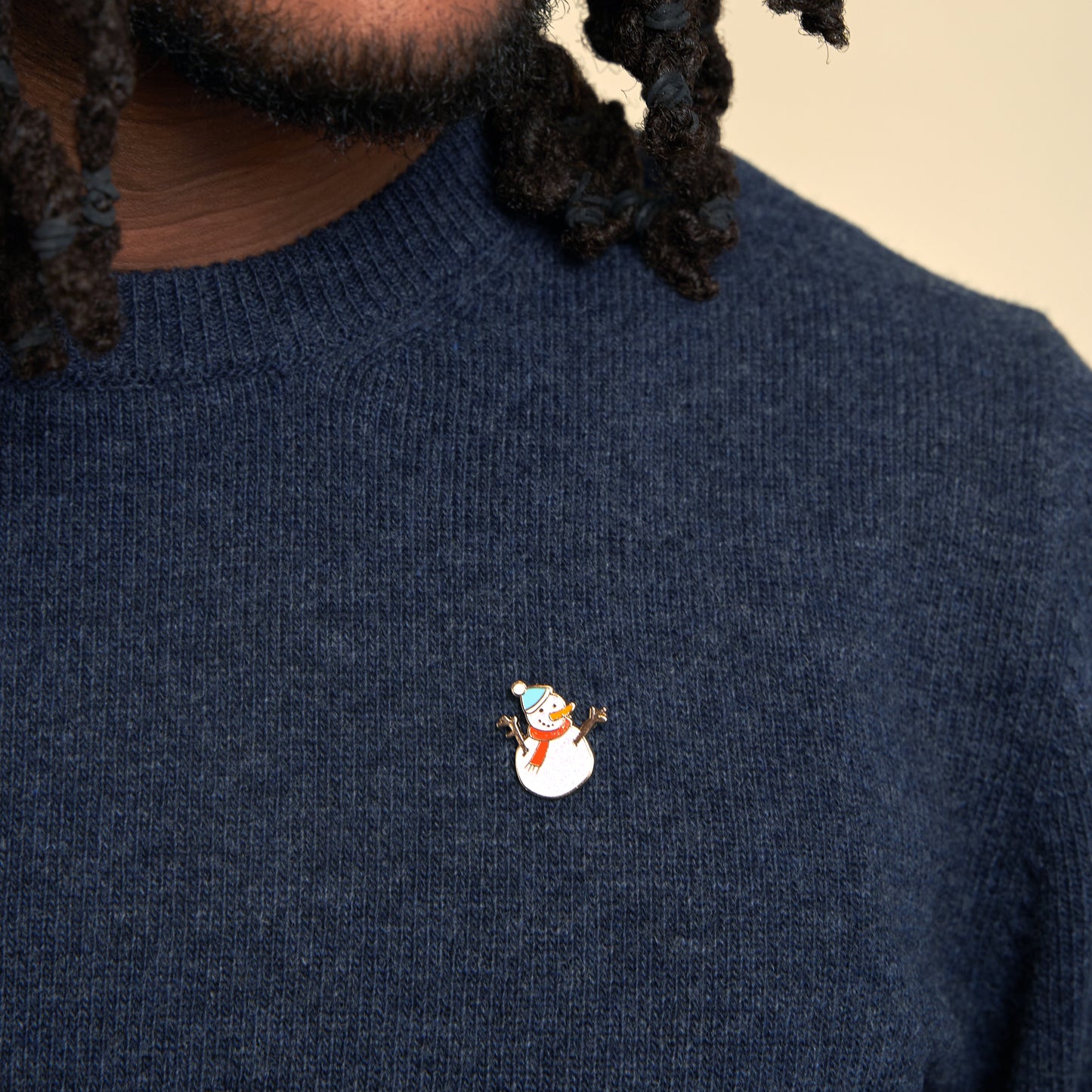Snowman pin | Coucou Suzette