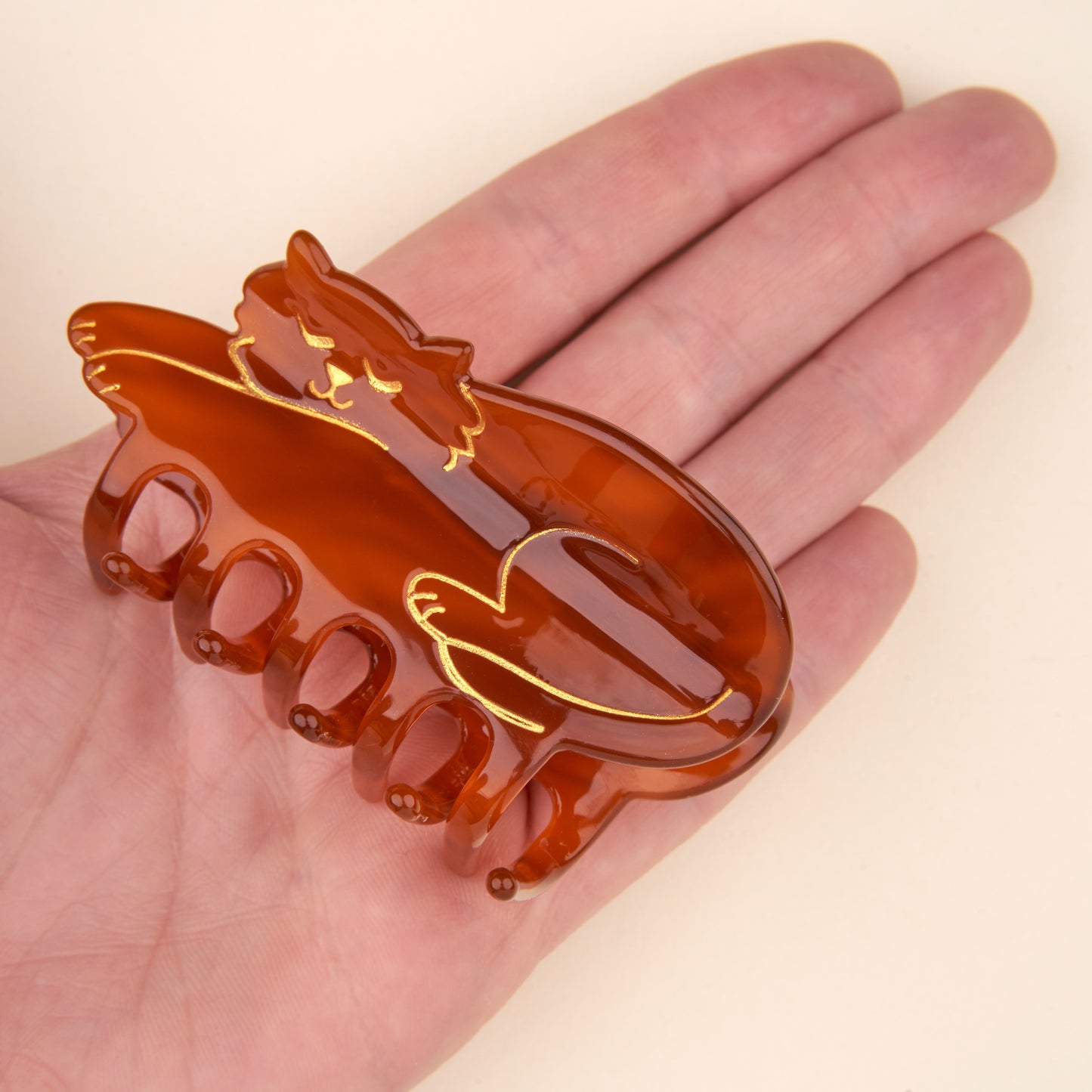 Brown cat - hair claw | Coucou Suzette