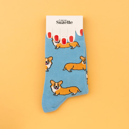 Corgi socks | Coucou Suzette