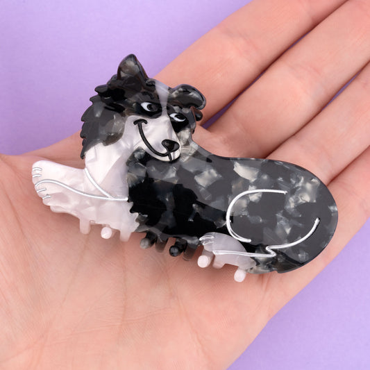 Border Collie - hair claw | Coucou Suzette