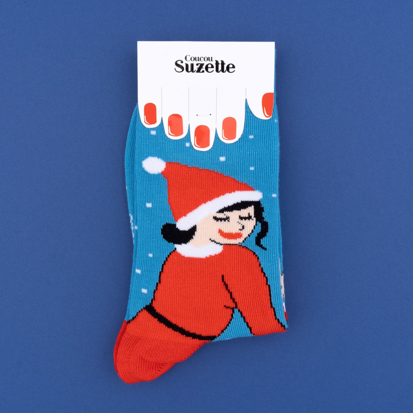 Santa Claus Lady socks | Coucou Suzette