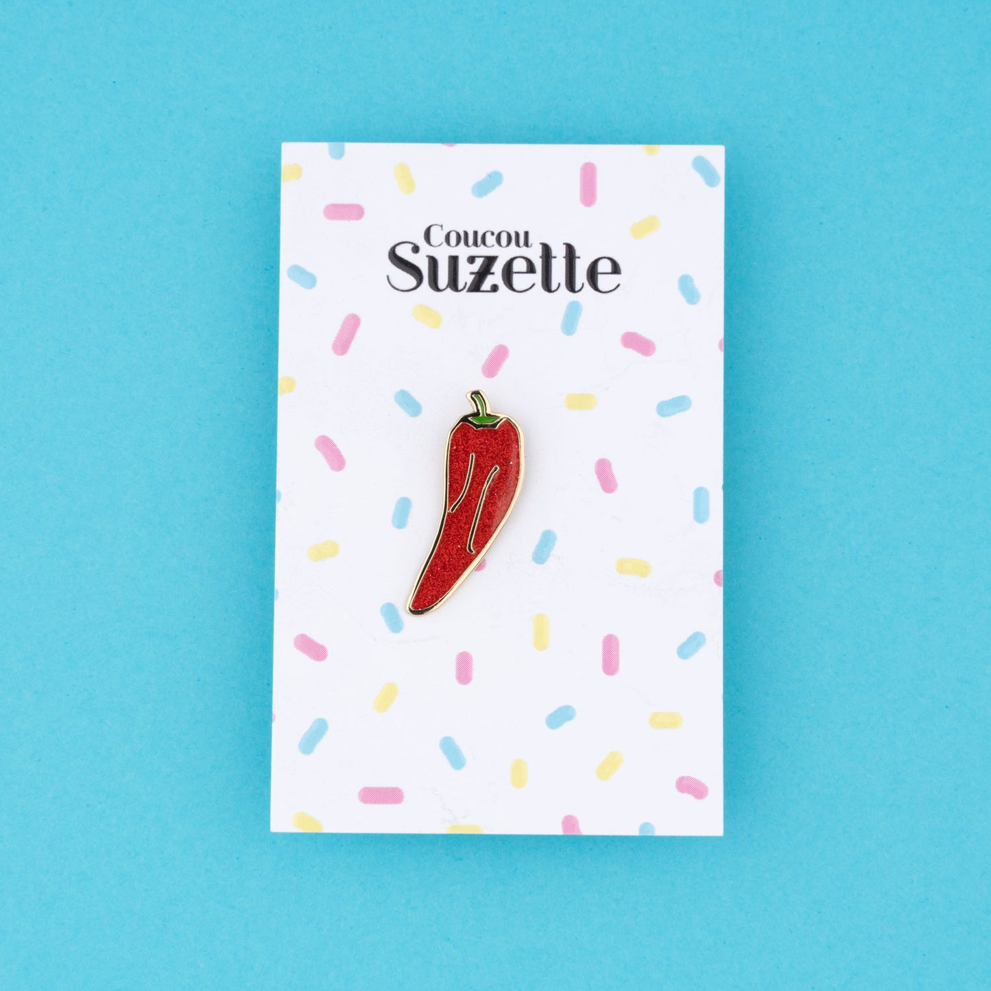 Chili pepper pin | Coucou Suzette