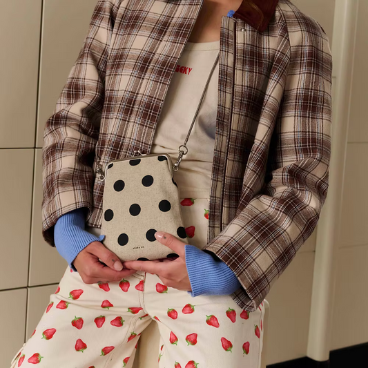 Phone wallet - club chic -dots | Sticky Sis