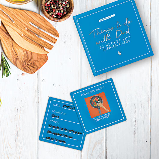 Things to do with dad - Scratch Cards | Gift Republic - de inKijk