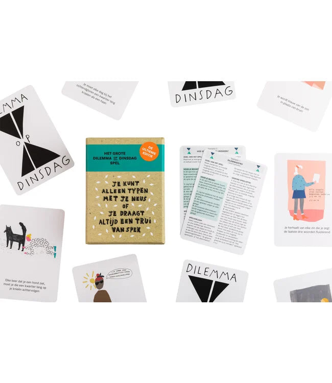Het grote dilemma op dinsdag spel - de ultieme editie | BISpublishers - de inKijk