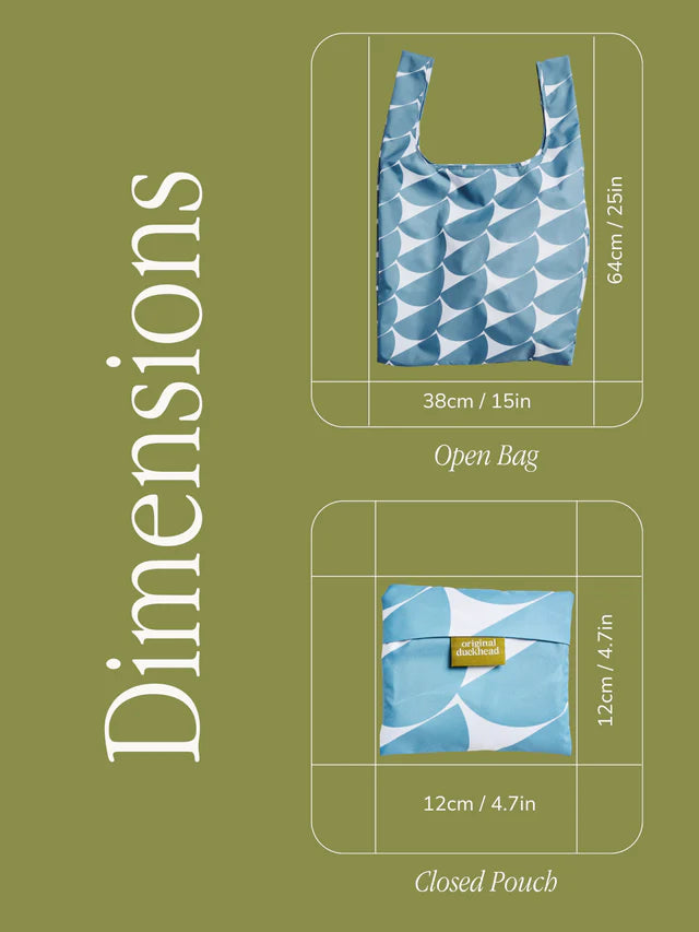 Reusable Bag - denim moon | Original Duckhead - de inKijk