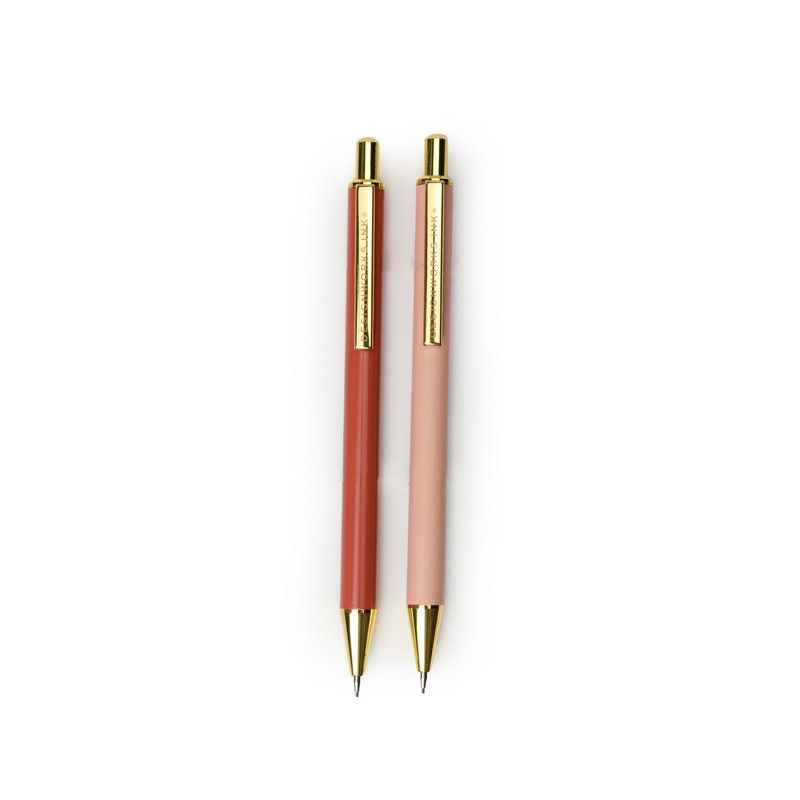 Mechanical Pencils - set of 2 - Rosewood & Blush | Designworks Ink