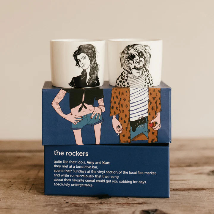 Espresso set - the rockers | Polonapolona - de inKijk