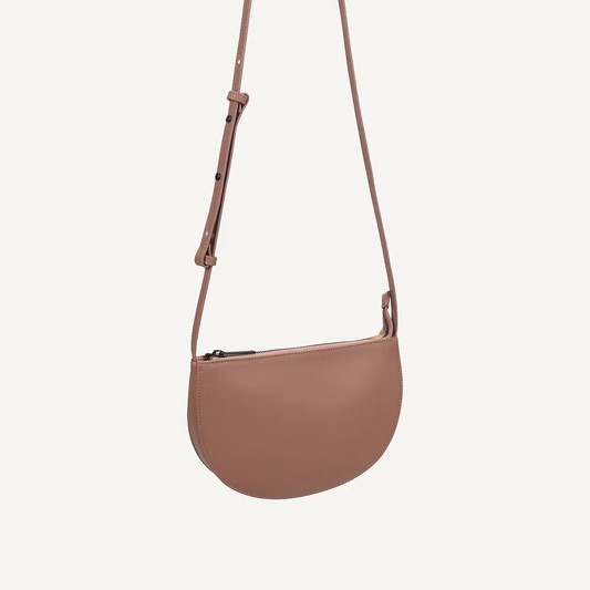 Farou half moon bag - clay | Monk & Anna