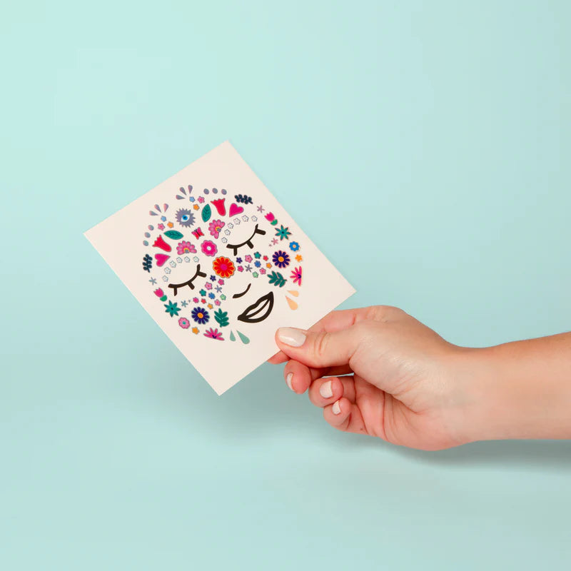 Face stickers - Flower | Omy