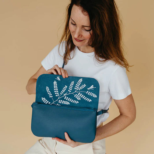 Double up bag - Faded Blue | Keecie - de inKijk