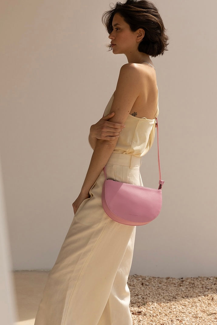 Farou half moon bag - bloom | Monk & Anna