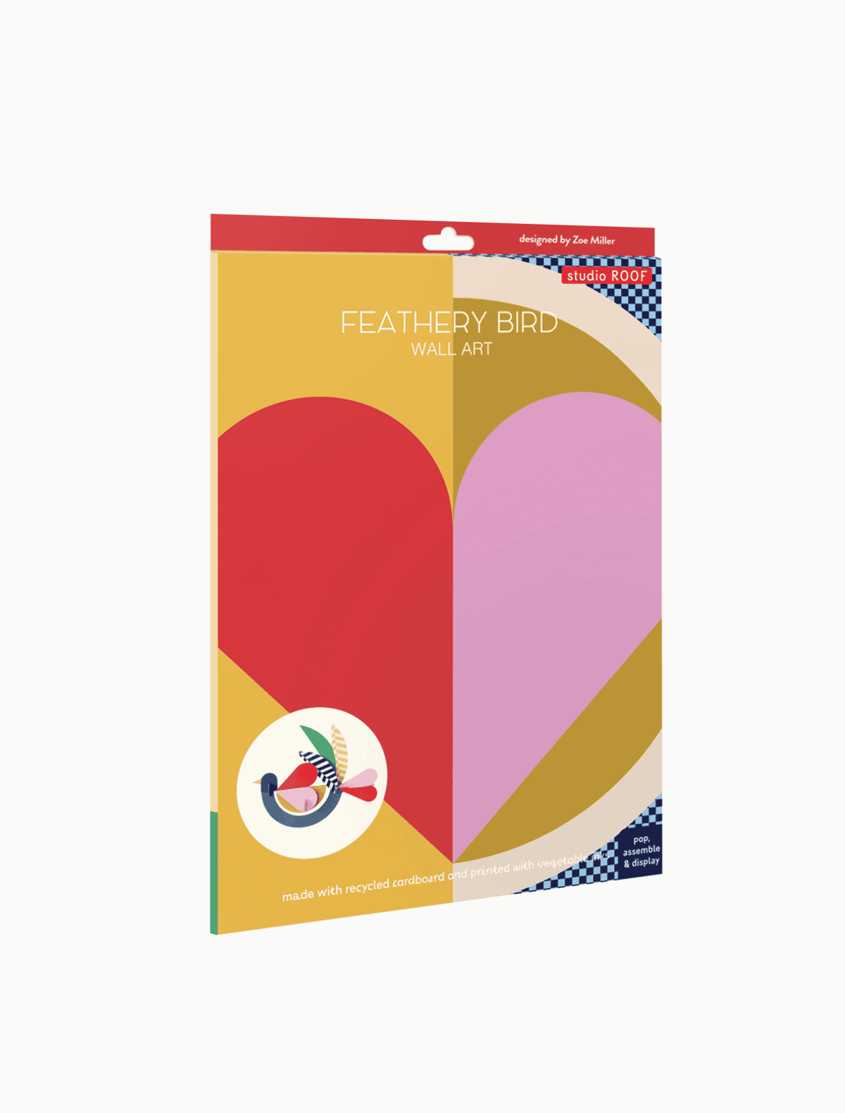 Feathery Bird - muurdecoratie | Studio Roof