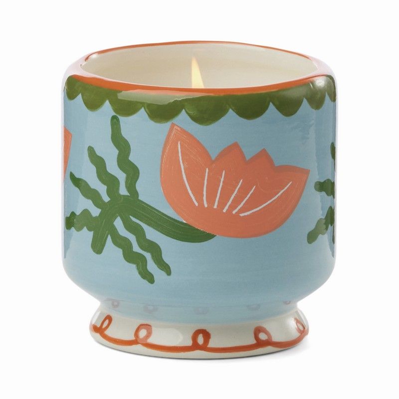 Ceramic candle flower 8 oz - cactus flower | Paddywax - de inKijk