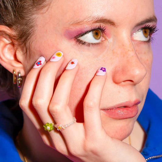 Nail art set - Flower | Omy