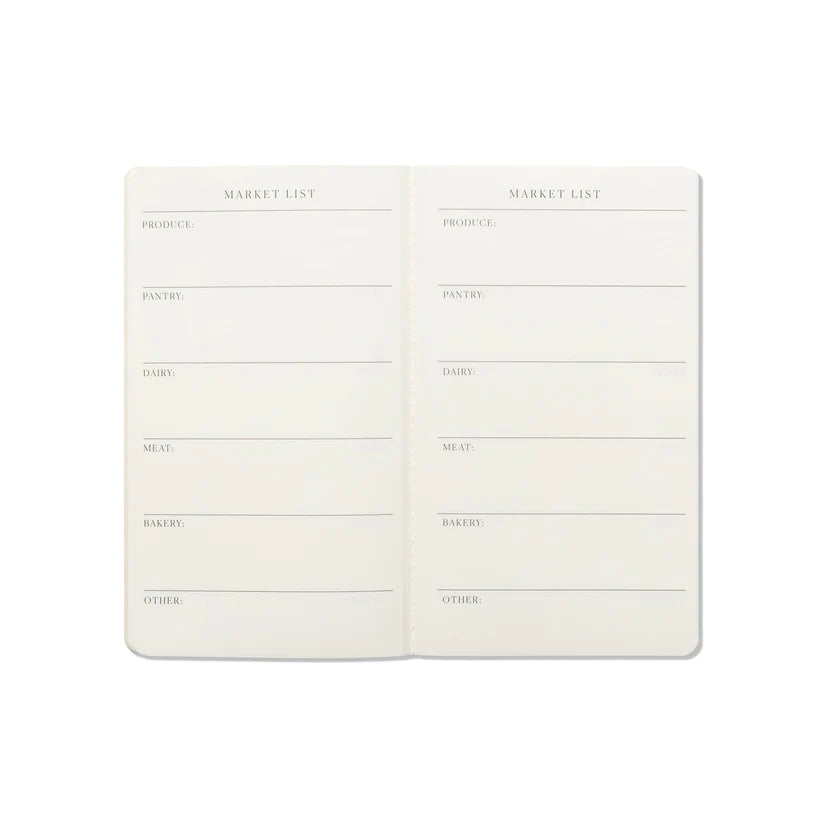 Set of 3 Single Flex Undated Planners - Kitchen( Meal, Market, Recipe ) | Designworks Ink - de inKijk