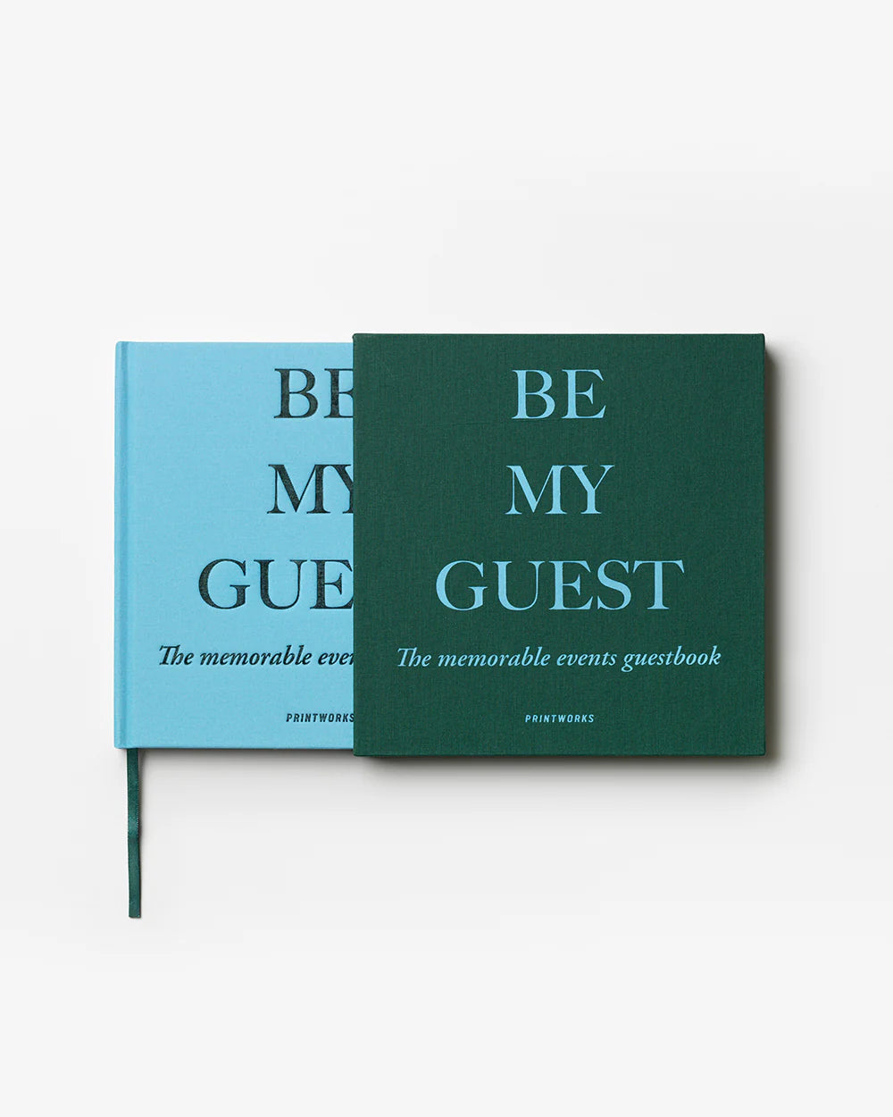 Guestbook - be my guest - green/blue | Printworks