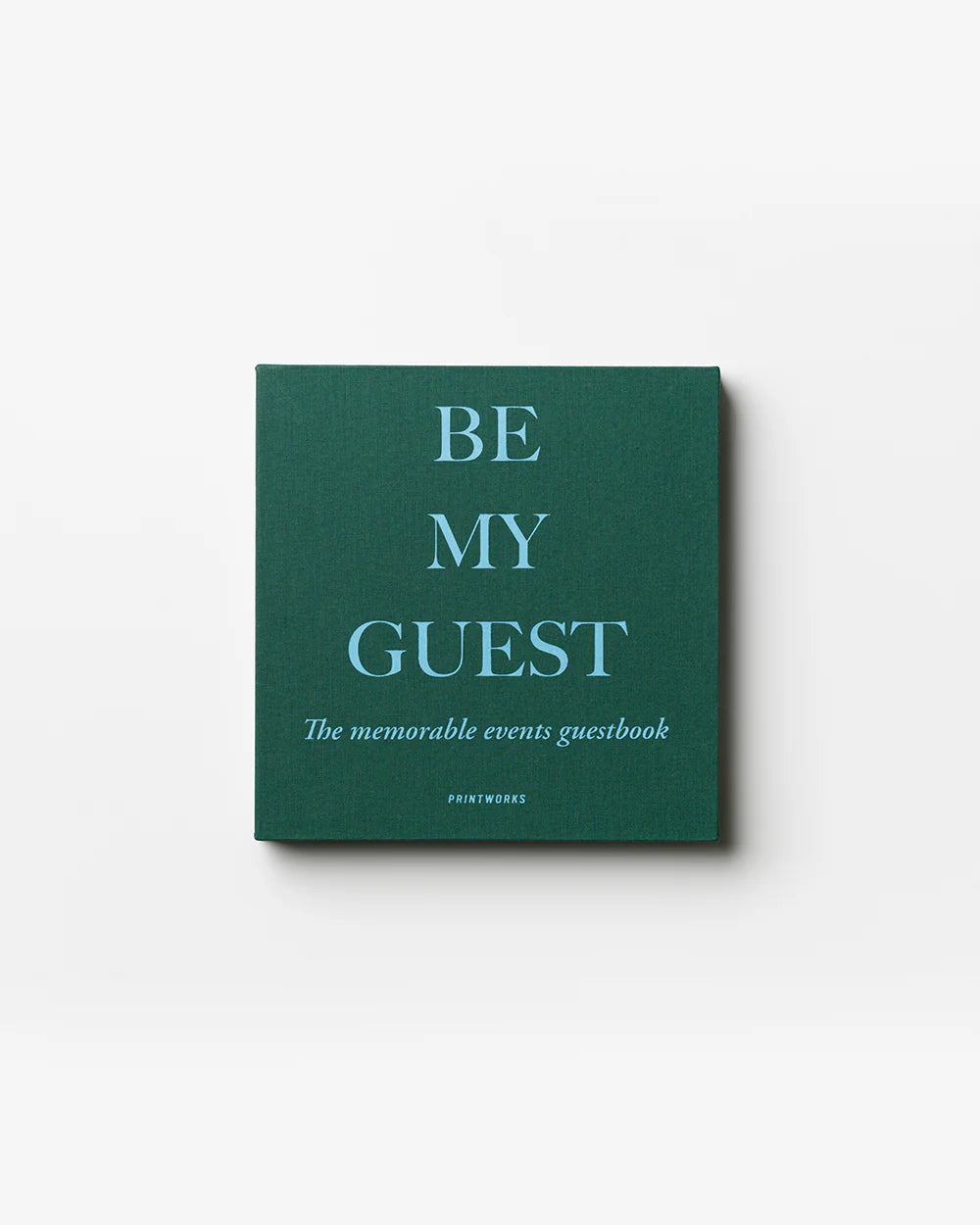 Guestbook - be my guest - green/blue | Printworks