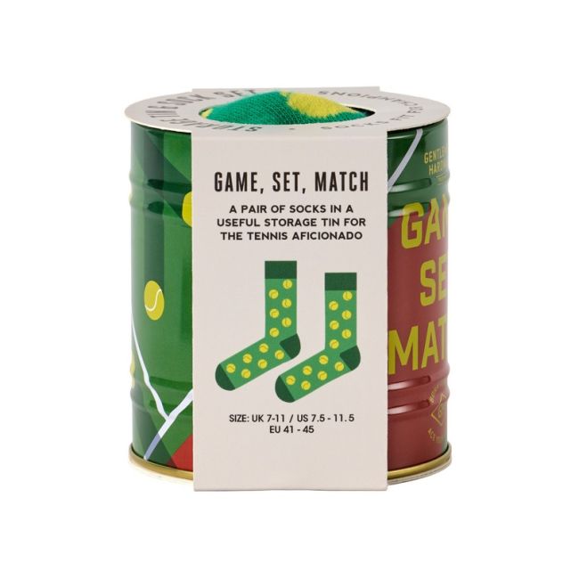 Storage Tin & Sock Set - Tennis | Gentlemen's hardware