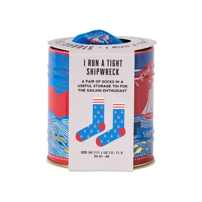 Storage Tin & Sock Set - Sailing | Gentlemen's hardware