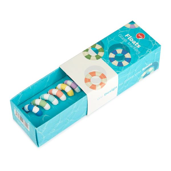 Glass markers - floats assorted | Balvi